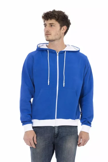 Baldinini Trend - Blue Wool Men Sweater