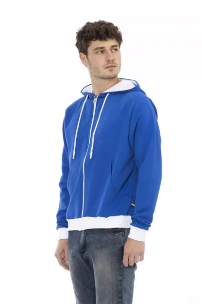 Baldinini Trend - Blue Wool Men Sweater