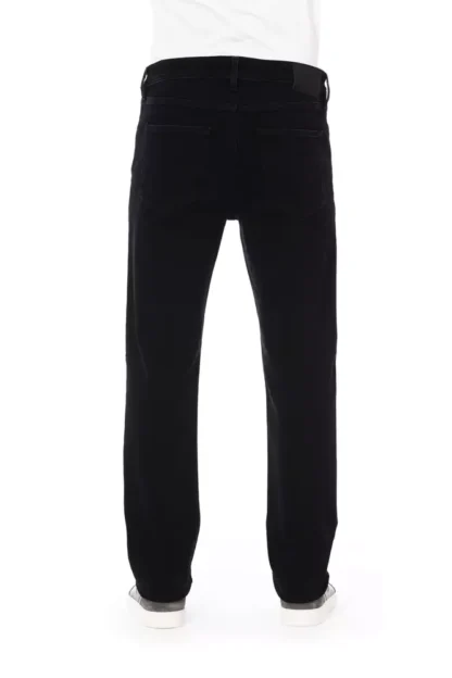 Baldinini Trend - Black Cotton Men Jeans