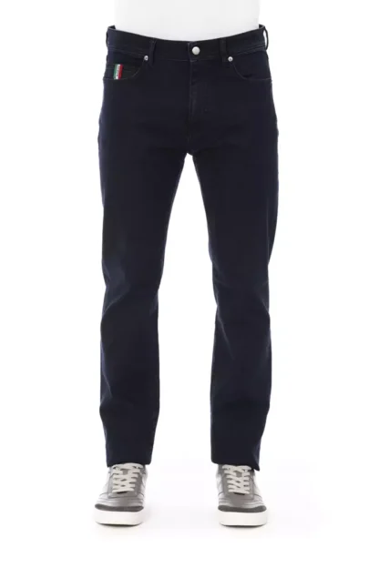 Baldinini Trend - Blue Cotton Men Jeans