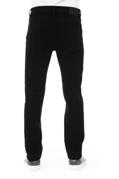 Baldinini Trend - Black Cotton Men Jeans