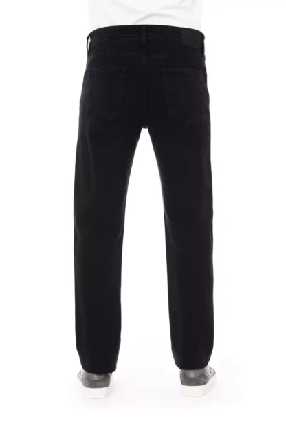 Baldinini Trend - Black Cotton Men Jeans