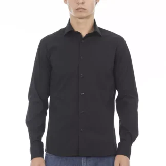 Baldinini Trend - Bordeaux Cotton Men Shirt