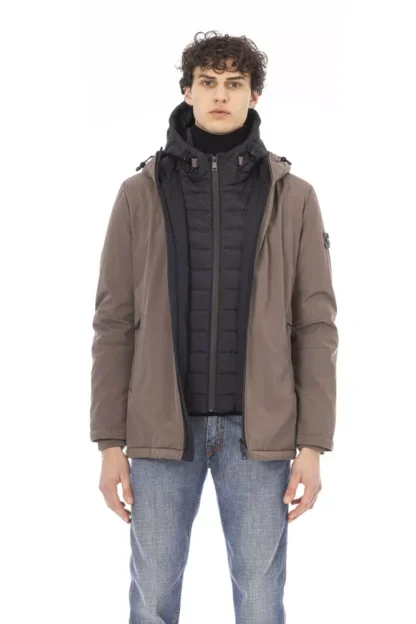 Baldinini Trend - Beige Polyester Men Jacket