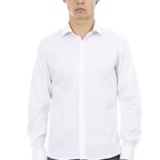 Baldinini Trend - Blue Cotton Men Shirt