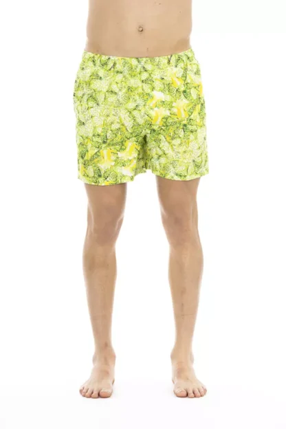 Just Cavalli - Green Polyester Men's Swimwear Shorts