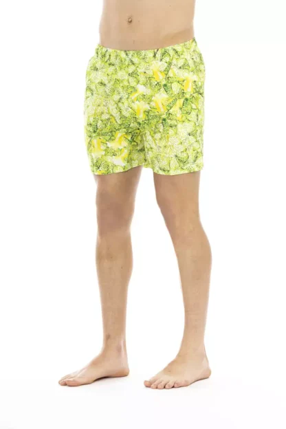 Just Cavalli - Green Polyester Men's Swimwear Shorts