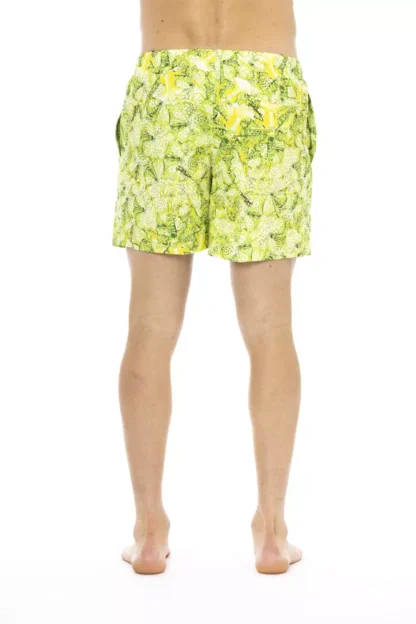 Just Cavalli - Green Polyester Men's Swimwear Shorts