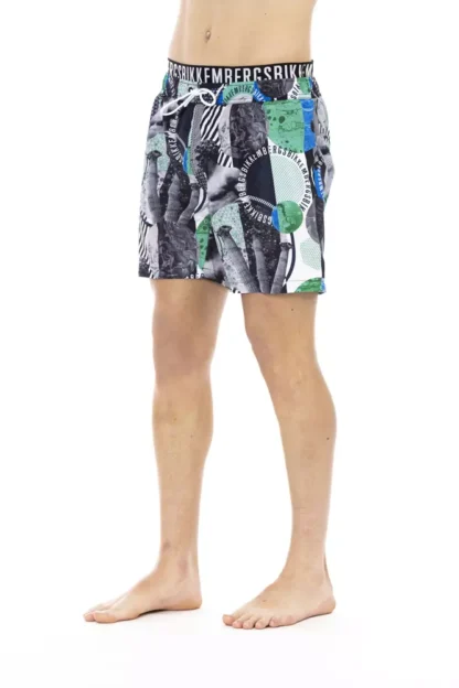 Bikkembergs - Multicolor Polyester Men Swim Short