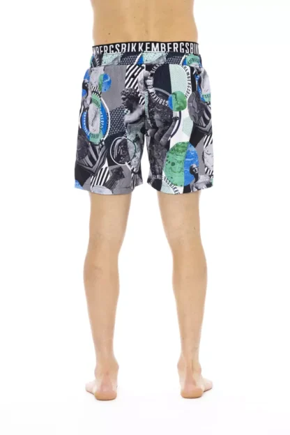 Bikkembergs - Multicolor Polyester Men Swim Short