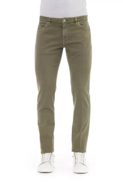 PT Torino - Green Cotton Men Jeans