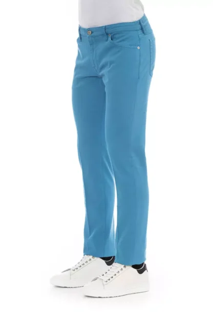 PT Torino - Light Blue Cotton Men Jeans