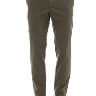 PT Torino - Sleek Army Men's Trousers for Everyday Elegance