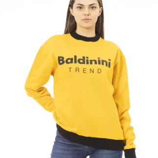 Baldinini Trend - Yellow Cotton Men Sweater