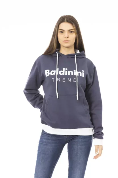 Baldinini Trend - Blue Cotton Women Sweater