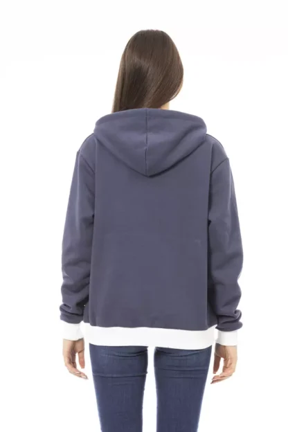 Baldinini Trend - Blue Cotton Women Sweater