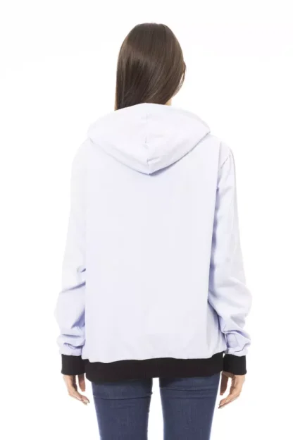 Baldinini Trend - Purple Cotton Women Hoodie