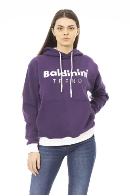 Baldinini Trend - Purple Cotton Women Sweater