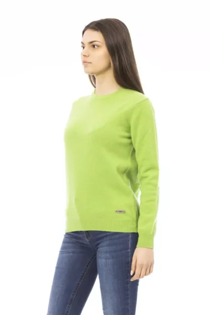 Baldinini Trend - Green Wool Women Sweater