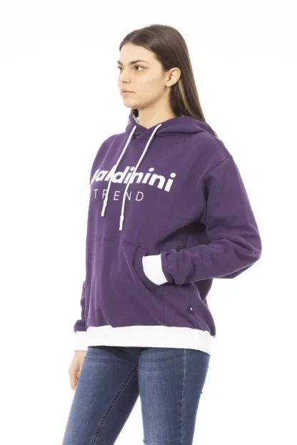 Baldinini Trend - Purple Cotton Women Sweater