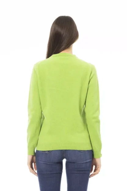 Baldinini Trend - Green Wool Women Sweater