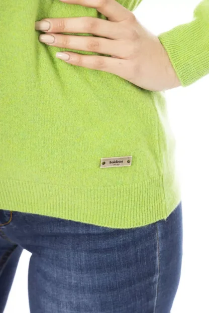 Baldinini Trend - Green Wool Women Sweater