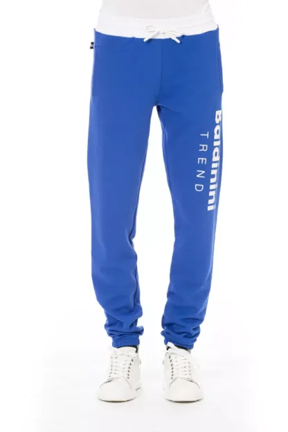 Baldinini Trend - Blue Cotton Men Pants