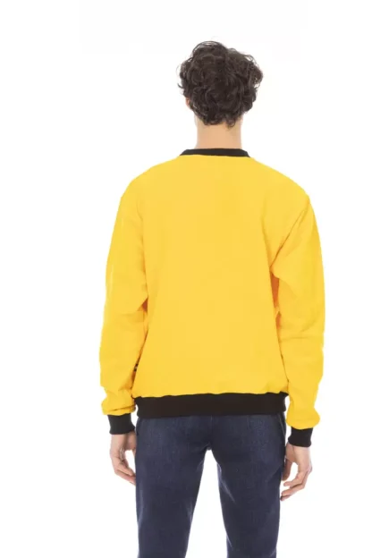 Baldinini Trend - Yellow Cotton Men Sweater