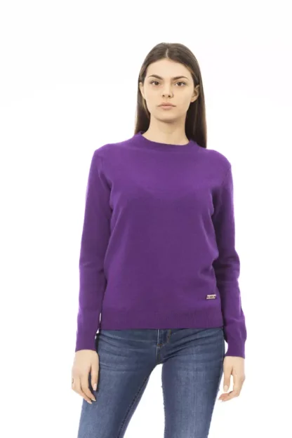 Baldinini Trend - Purple Wool Women Sweater