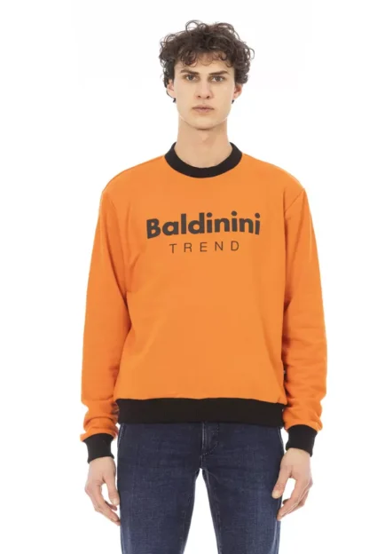 Baldinini Trend - Orange Cotton Men Sweater