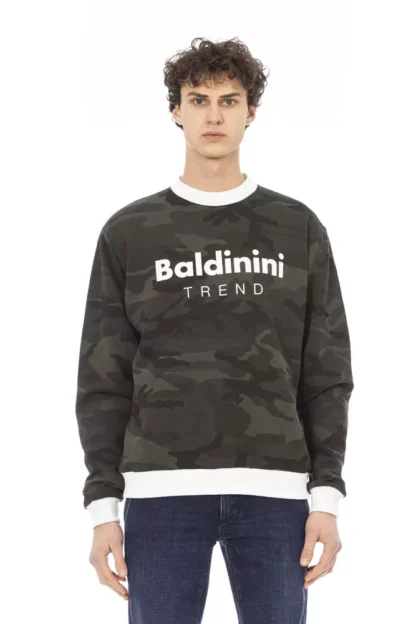 Baldinini Trend - Army Cotton Men Sweater