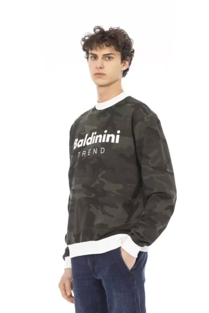 Baldinini Trend - Army Cotton Men Sweater