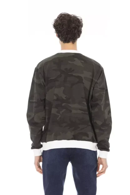 Baldinini Trend - Army Cotton Men Sweater