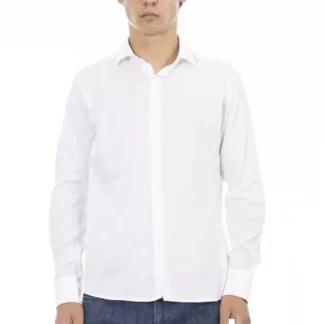 Baldinini Trend - Black Polyester Men Shirt