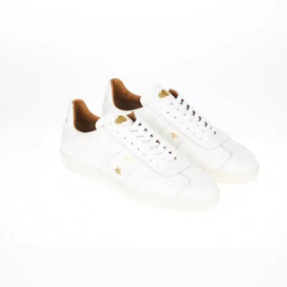 Pantofola D'Oro - Elegant Monochrome Leather Sneakers