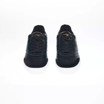 Pantofola D'Oro - Sleek Black Monocolor Leather Sneakers