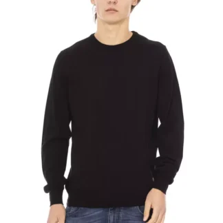 Baldinini Trend - Gray Fabric Men Sweater