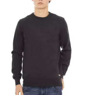 Baldinini Trend - Gray Fabric Men Sweater