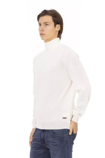 Baldinini Trend - White Fabric Men Sweater