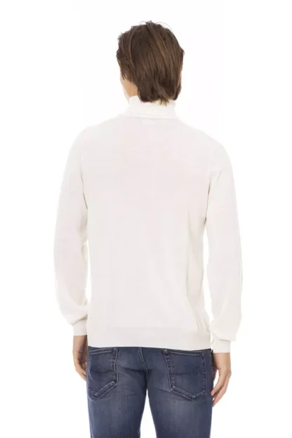 Baldinini Trend - White Fabric Men Sweater