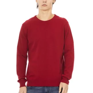 Baldinini Trend - Light Blue Wool Men Sweater