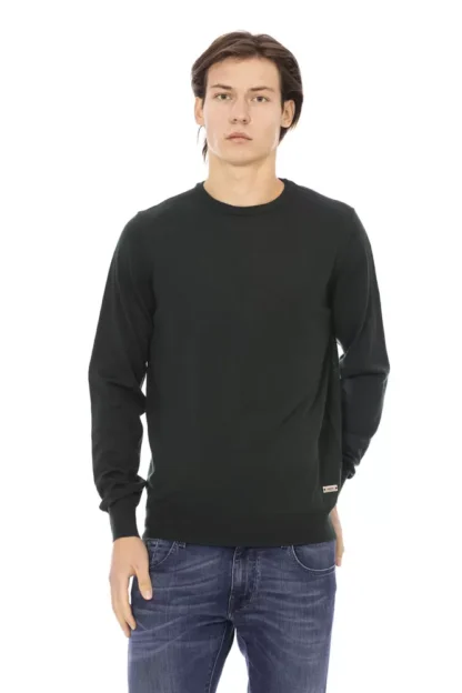 Baldinini Trend - Green Fabric Men Sweater