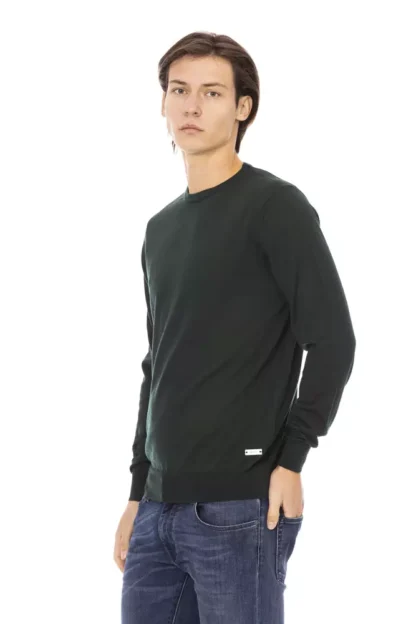 Baldinini Trend - Green Fabric Men Sweater