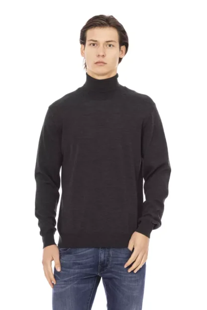 Baldinini Trend - Brown Fabric Men Sweater