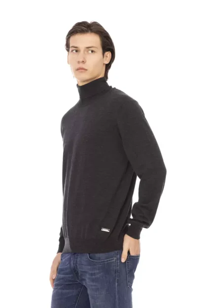 Baldinini Trend - Brown Fabric Men Sweater