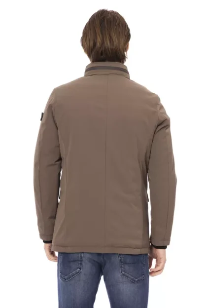 Baldinini Trend - Brown Polyester Men Jacket