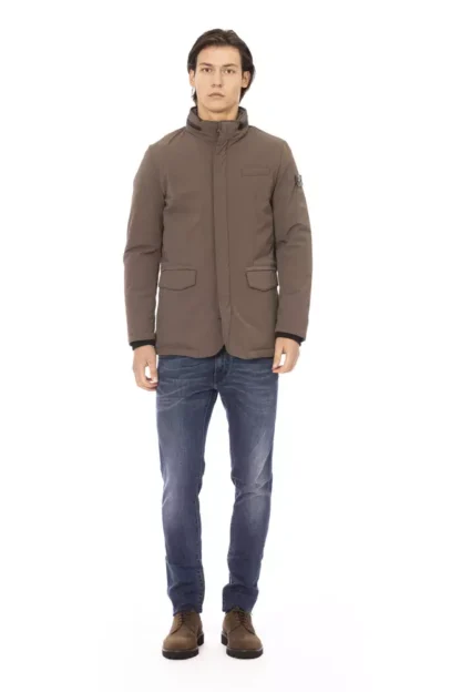 Baldinini Trend - Brown Polyester Men Jacket