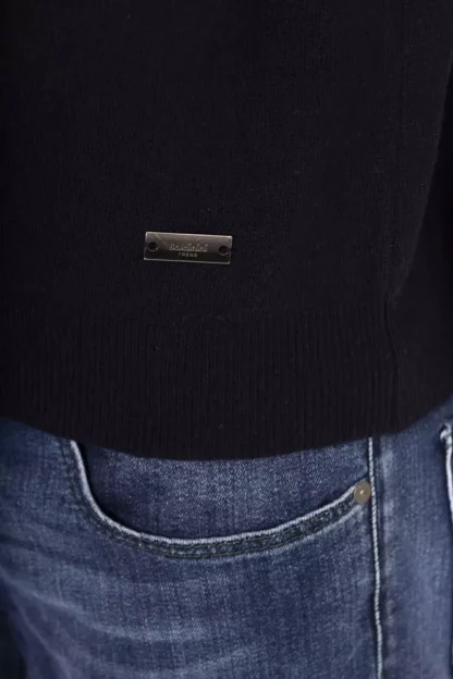 Baldinini Trend - Blue Wool Men Sweater