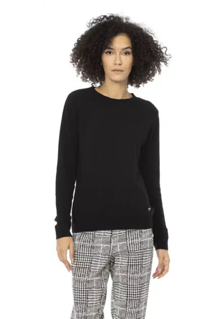 Baldinini Trend - Black Wool Women Sweater