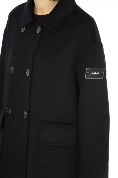 Baldinini Trend - Black Wool Women Coat